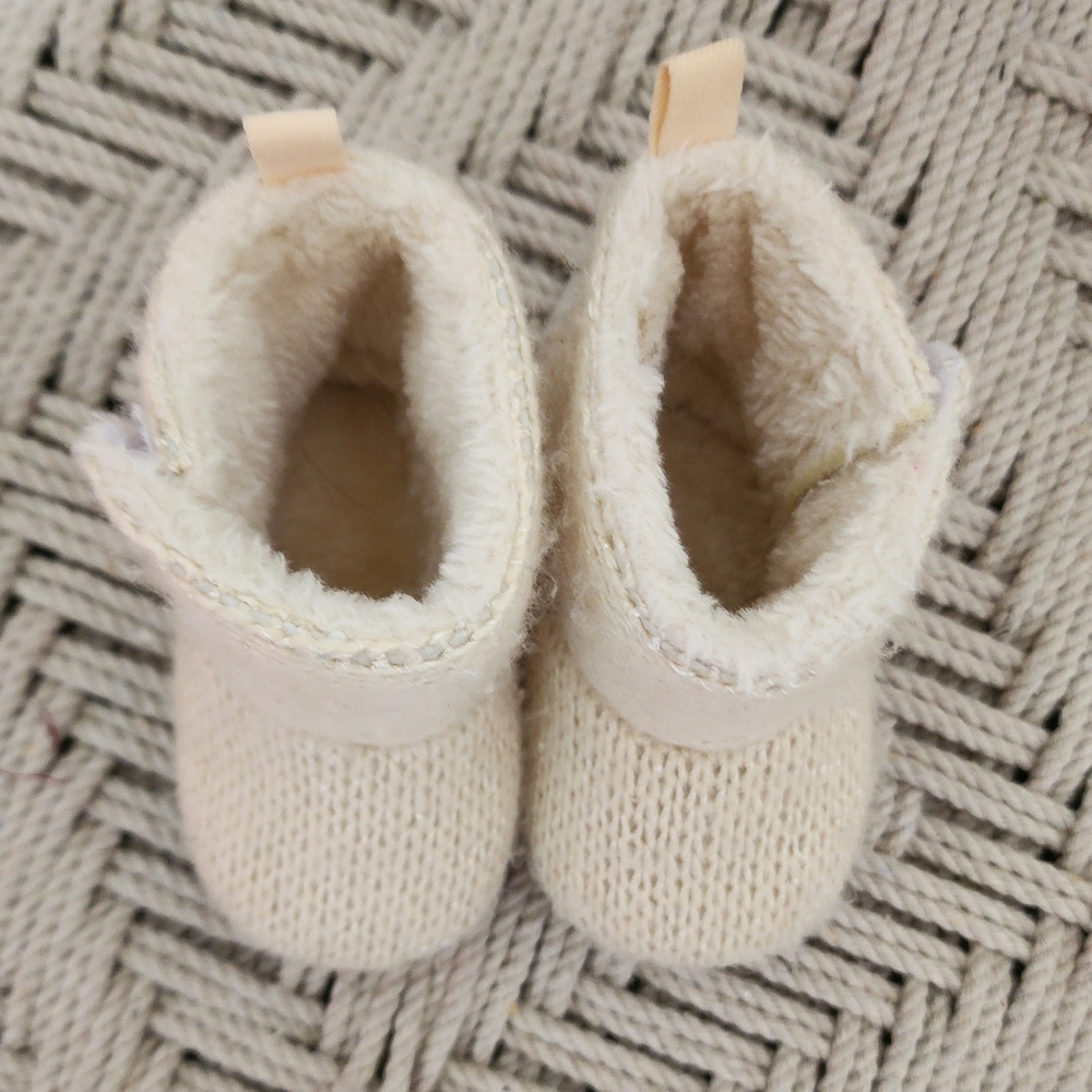 Baby girl ankle boots beige - Picture 2 of 4
